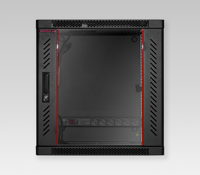 Wallmount Rack 12U 19 Inch Depth 450mm – W4512